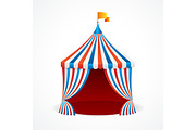 Circus Tent. Vector