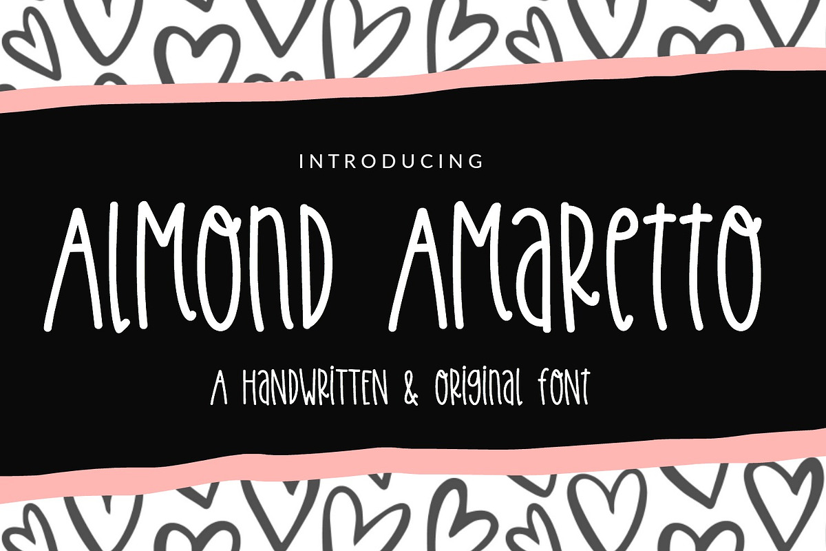 Almond Amaretto Handwritten Font in Display Fonts - product preview 8