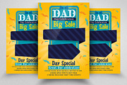 Father's Day Big Sale Offer Flyers