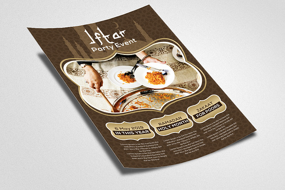 Ramadan kareem Iftar Party Flyers in Flyer Templates - product preview 1