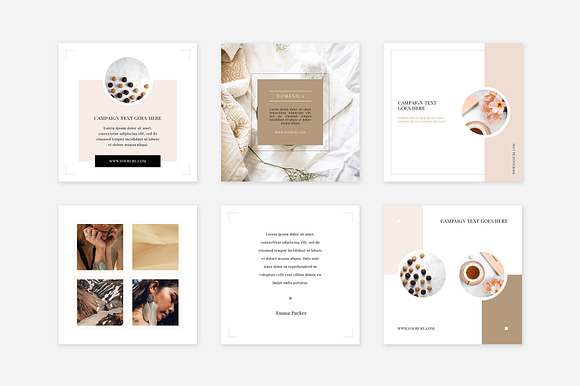 Graceful Instagram Pack in Instagram Templates - product preview 1