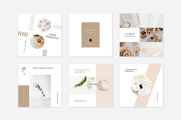 Graceful Instagram Pack in Instagram Templates - product preview 4