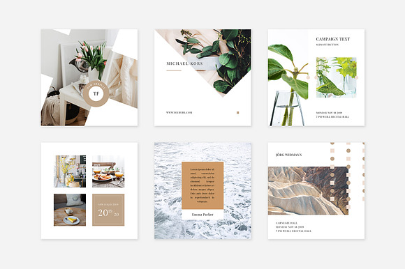 Graceful Instagram Pack in Instagram Templates - product preview 5