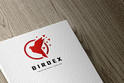 Pixel Bird Logo