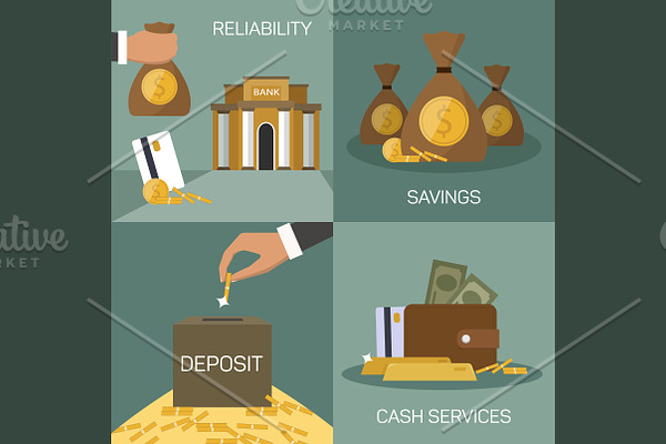 Set of banking concepts