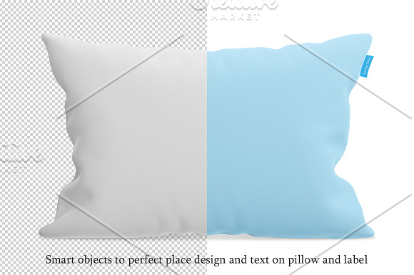 Rectangular pillow mockup in Mockup Templates - product preview 2