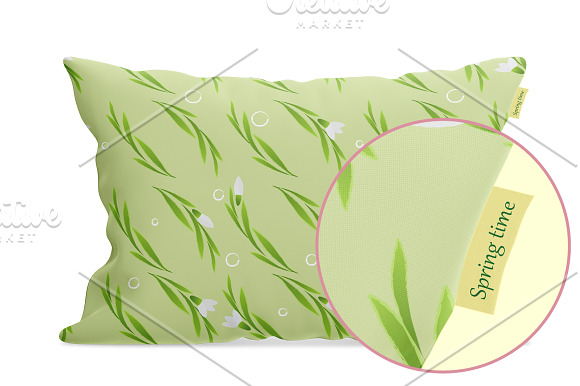 Rectangular pillow mockup in Mockup Templates - product preview 4