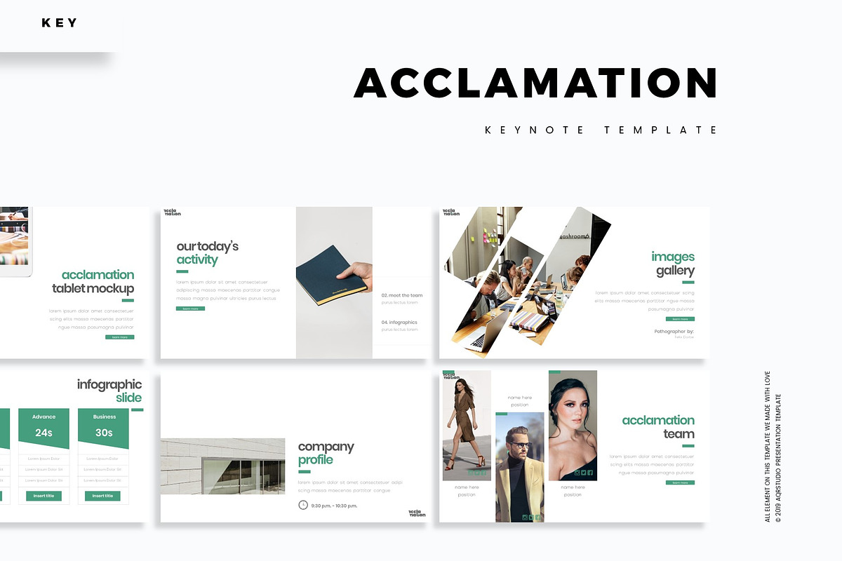 Acclamation - Keynote Template in Keynote Templates - product preview 8