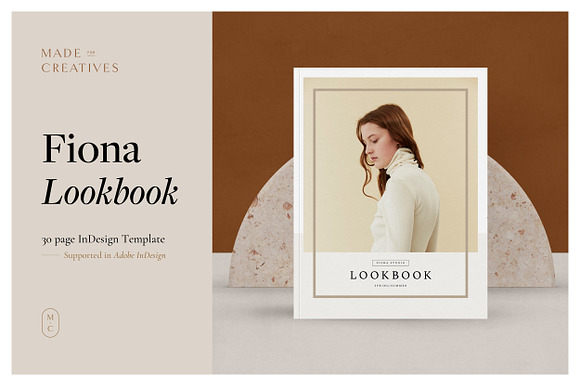 Fiona Fashion Lookbook in Magazine Templates - product preview 5