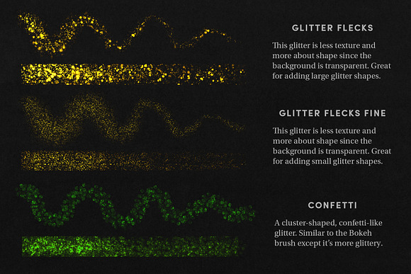 Shimmer Set – Procreate Brushes in Photoshop Brushes - product preview 2