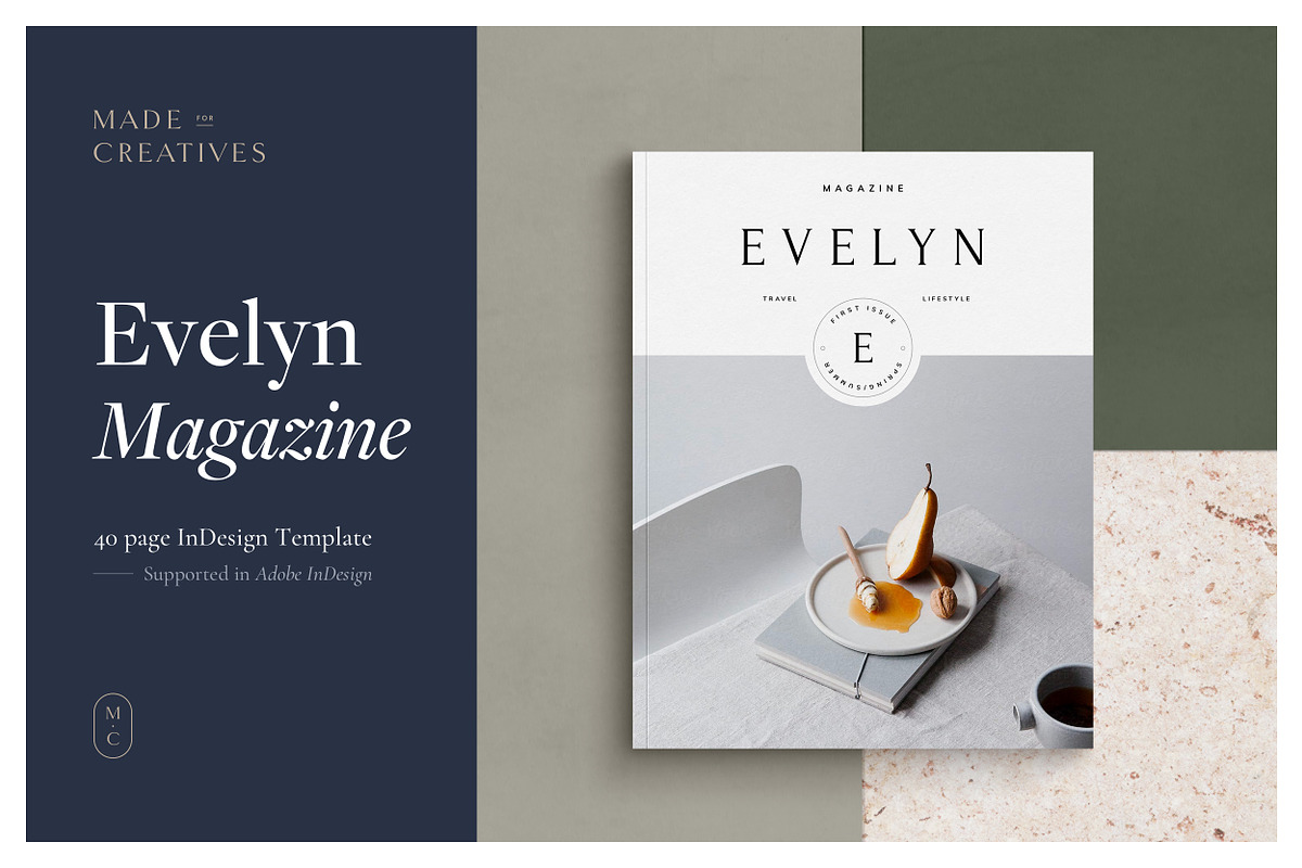 Evelyn Magazine in Magazine Templates - product preview 8