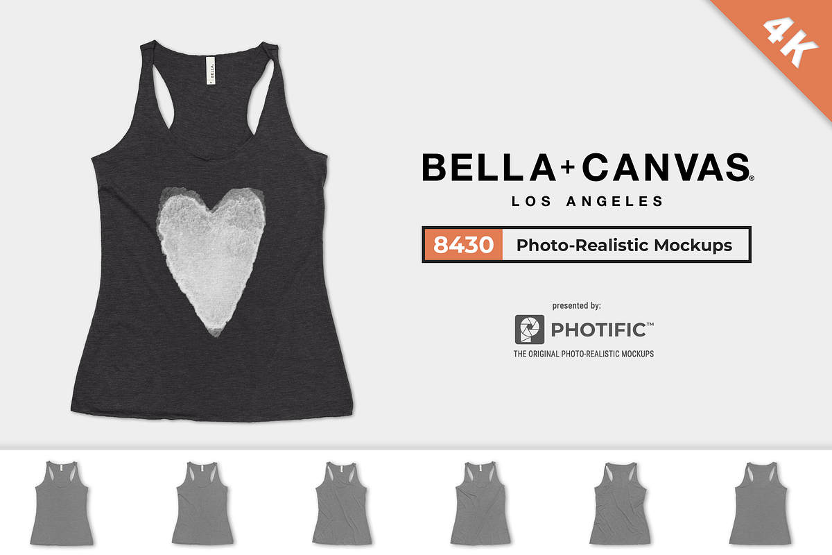 Bella Canvas 8430 Mockups in Product Mockups - product preview 8