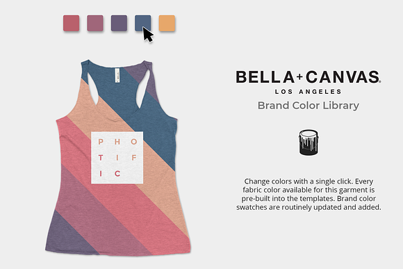 Bella Canvas 8430 Mockups in Product Mockups - product preview 3