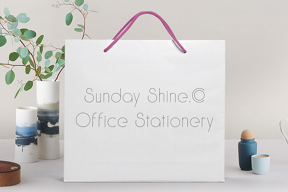 Sunday Shine - Thin in Sans-Serif Fonts - product preview 2