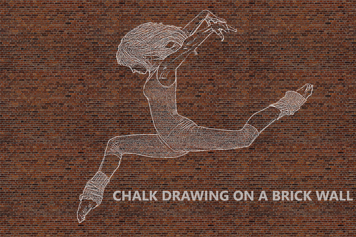 Chalk Drawing - Ps Action in Add-Ons - product preview 1