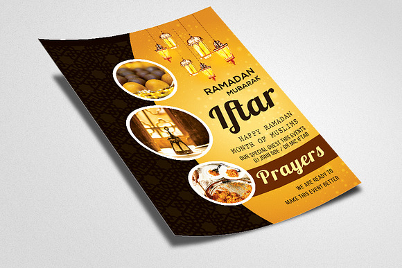 Iftar Party Religious Flyer Template in Flyer Templates - product preview 1