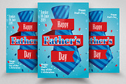 Happy Father Day Psd Flyer Template