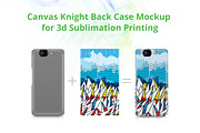 Canvas Knight 3d Case Mockup