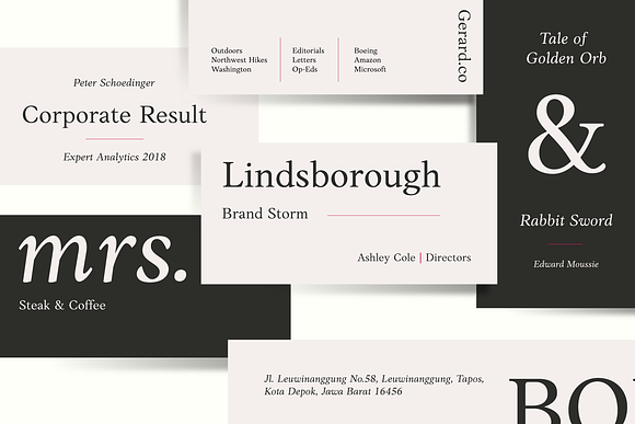 Anko Serif Font Family in Serif Fonts - product preview 1