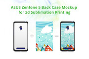 Zenfone 5 2dCase Design Mockup