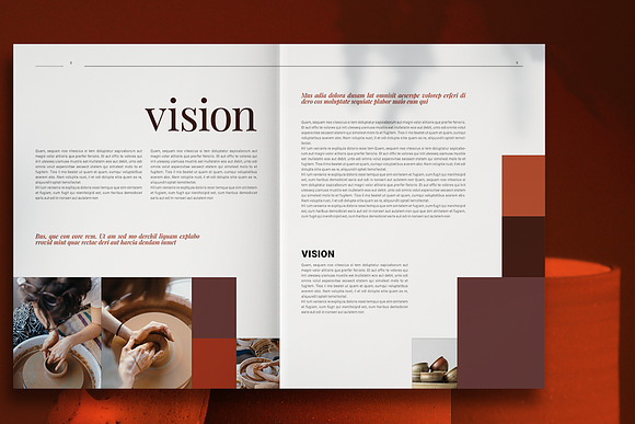 Art Gallery Brochure in Brochure Templates - product preview 5
