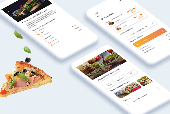 Mydonose Food Delivery UI Kit in UI Kits and Libraries - product preview 2