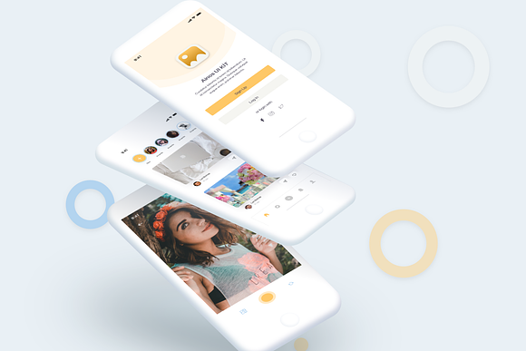 Ainos Social App UI/UX Kit in UI Kits and Libraries - product preview 5