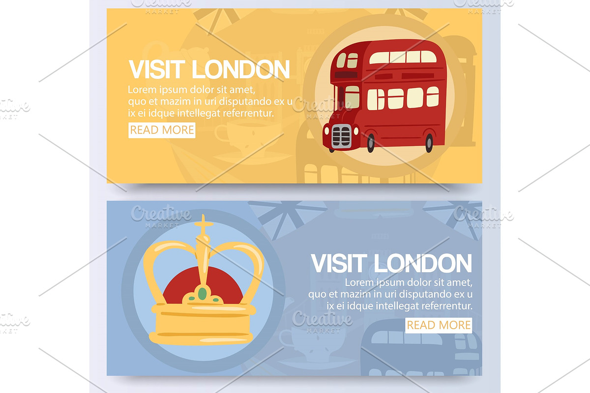 Visit and discover London on double in Illustrations - product preview 8