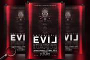Futuristic Evil | Dark Flyer Design