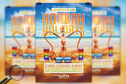 Hookah Holidays | Beach Flyer Design