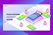 Finance Strategy - Landing Page
