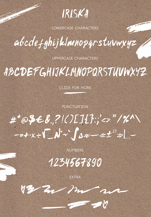 Iriska Brush Font Latin & Cyrillic in Display Fonts - product preview 3