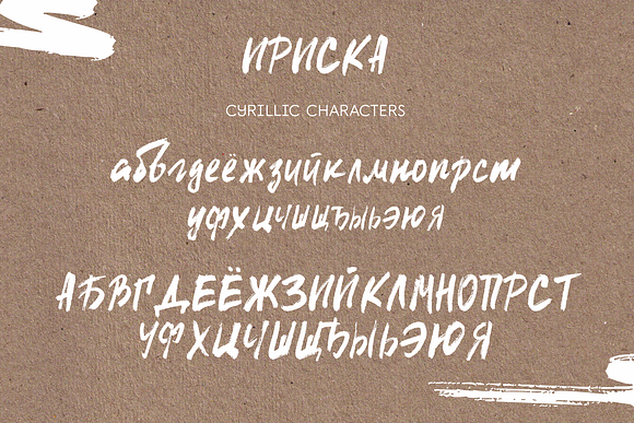 Iriska Brush Font Latin & Cyrillic in Display Fonts - product preview 4