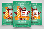 Happy Father's Day Celebration Flyer