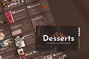 Desserts - Restaurant Google Slides