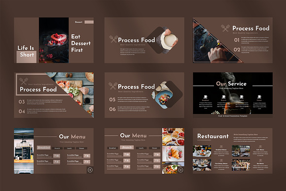 Desserts - Restaurant Google Slides in Google Slides Templates - product preview 2