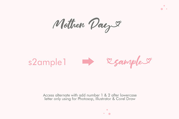 Mother Day Script in Script Fonts - product preview 5