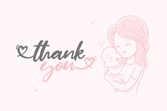 Mother Day Script in Script Fonts - product preview 7