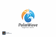 Palm Wave - Logo Template