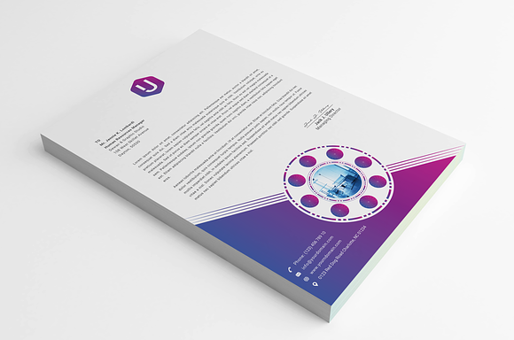 Letterhead Design in Stationery Templates - product preview 1
