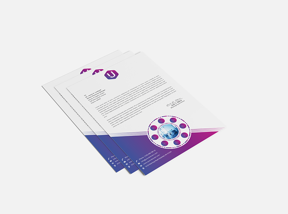 Letterhead Design in Stationery Templates - product preview 3