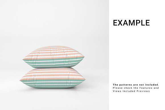 Throw Pillows Mockup Set in Print Mockups - product preview 7