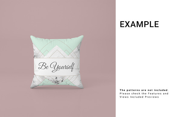 Throw Pillows Mockup Set in Print Mockups - product preview 9