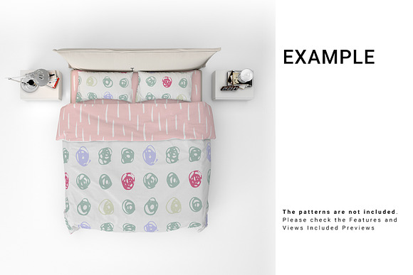 Bed Linen Mockup Set in Print Mockups - product preview 10