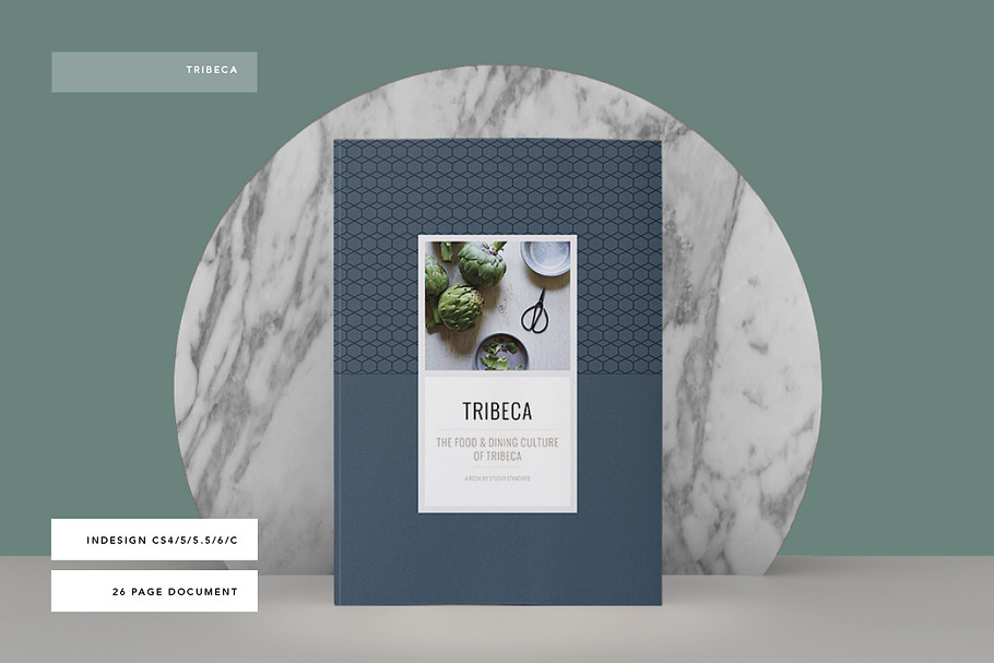 Tribeca Cookbook in Brochure Templates - product preview 8