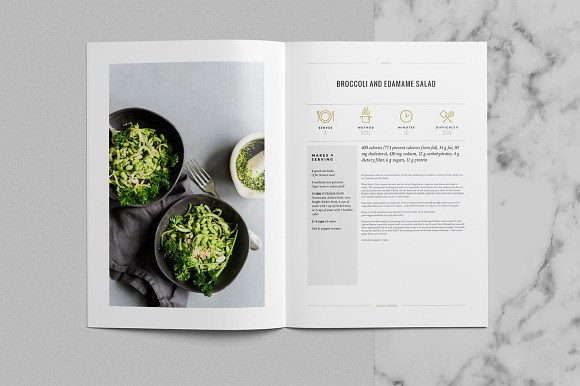 Tribeca Cookbook in Brochure Templates - product preview 3
