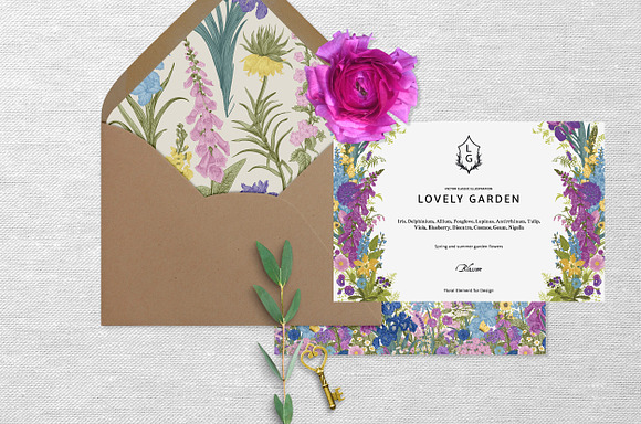 Lovely Garden in Illustrations - product preview 6