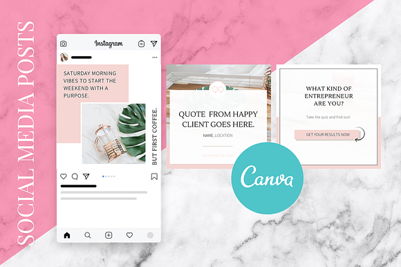 Facebook Page Canva Templates in Facebook Templates - product preview 3