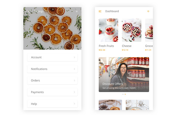 Grocery - Shopping Store Sketch App in UI Kits and Libraries - product preview 6