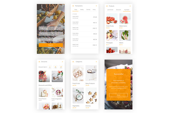 Grocery - Shopping Store Sketch App in UI Kits and Libraries - product preview 8